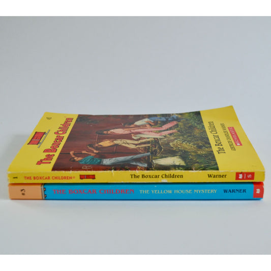 The Boxcar Children Books 1 & 3 Lot Gertrude Chandler Warner