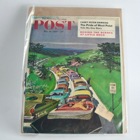 The Saturday Evening Post Magazine COVER May 30 1959