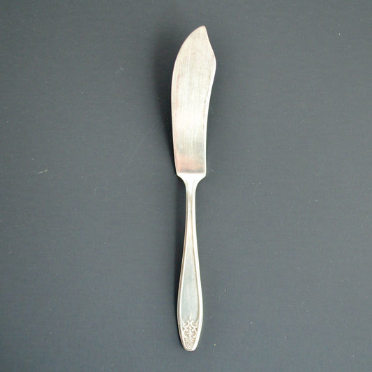 William Rogers & Son AA Pat 77349 Butter Knife Silverplate