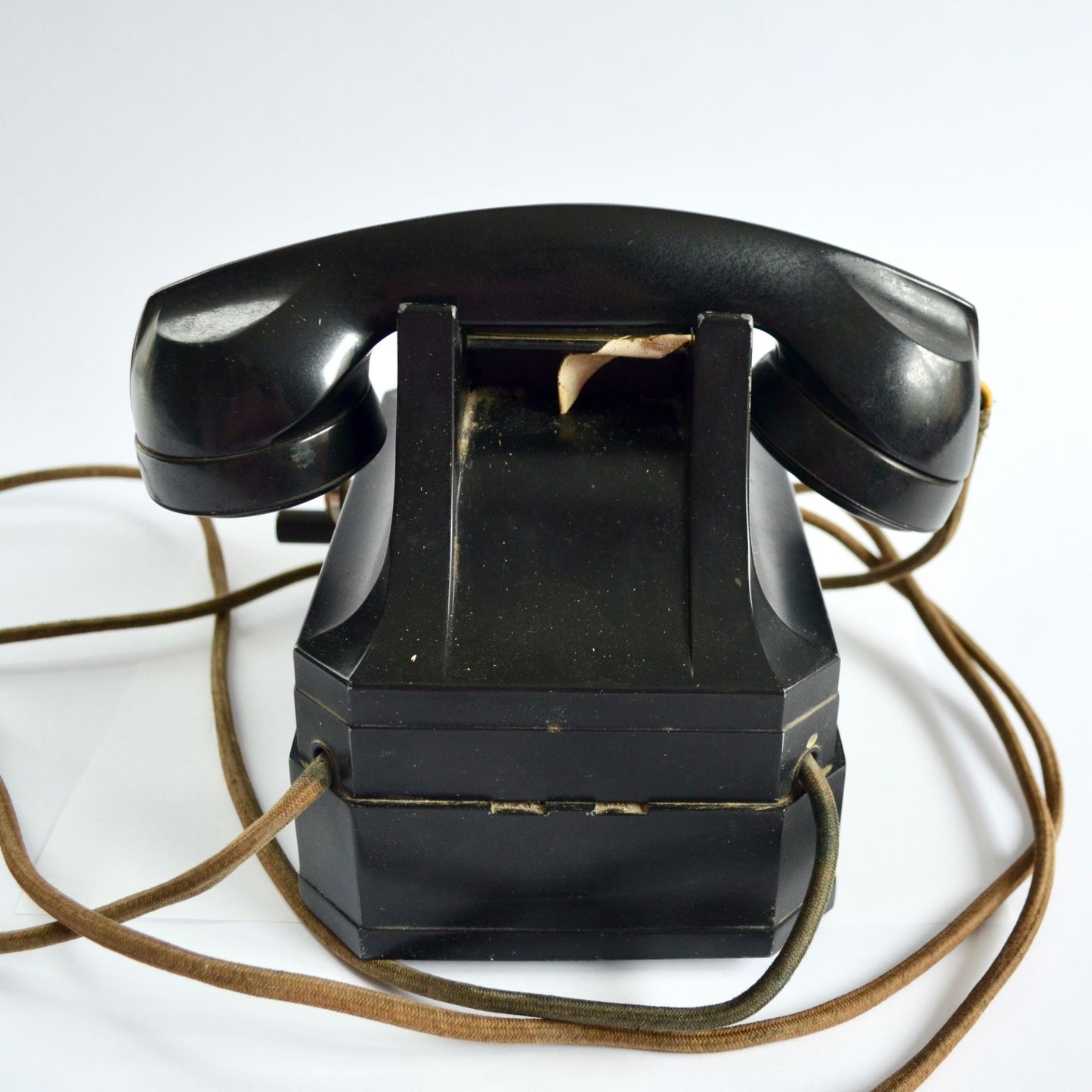 Vintage Stromberg Carlson Model 1248 Telephone Hand-Crank Phone Black