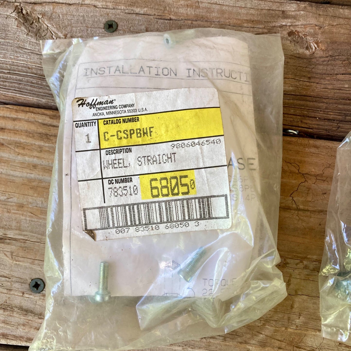 Hoffman Engineering Caster Wheels Lot 4 #6805 Made in Germany