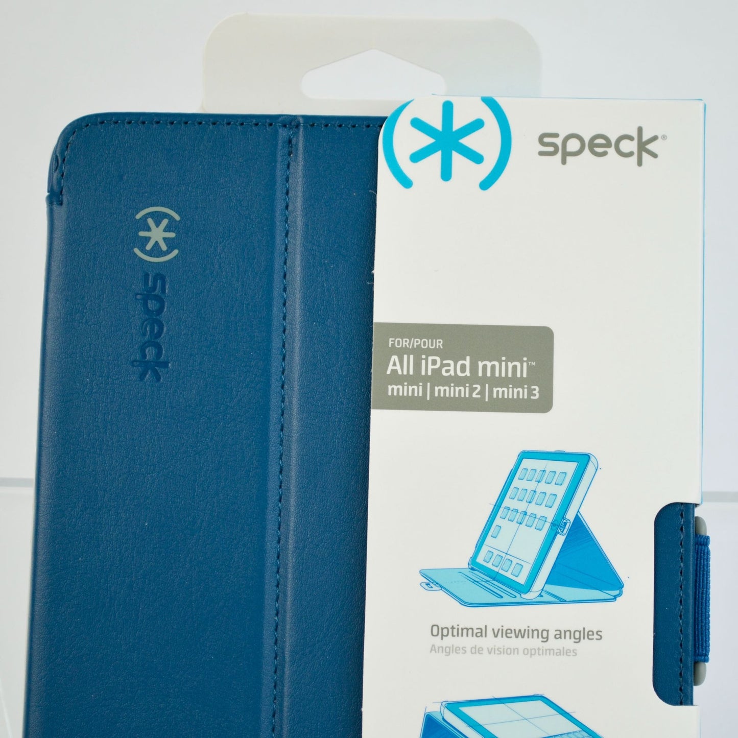 Speck All iPad mini 2 3 StyleFolio Teal Blue Case New