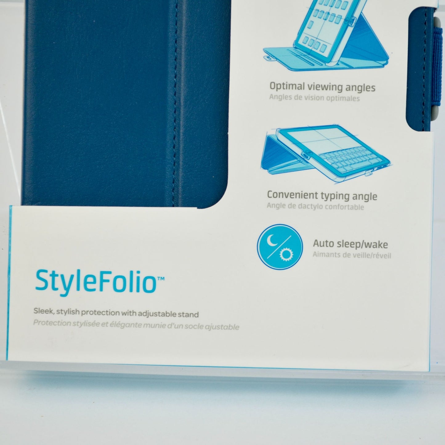 Speck All iPad mini 2 3 StyleFolio Teal Blue Case New