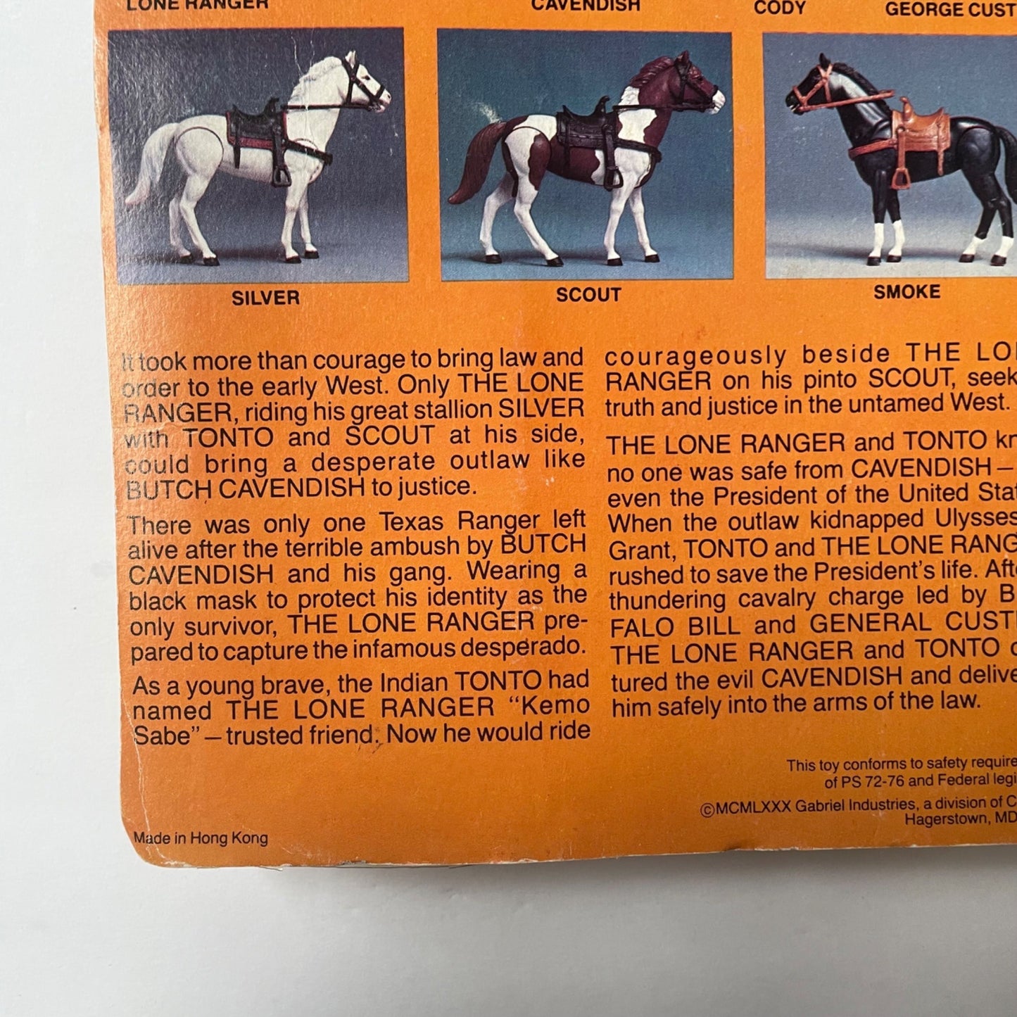 Gabriel The Legend of the Lone Ranger Buffalo Bill Cody Figure NOS