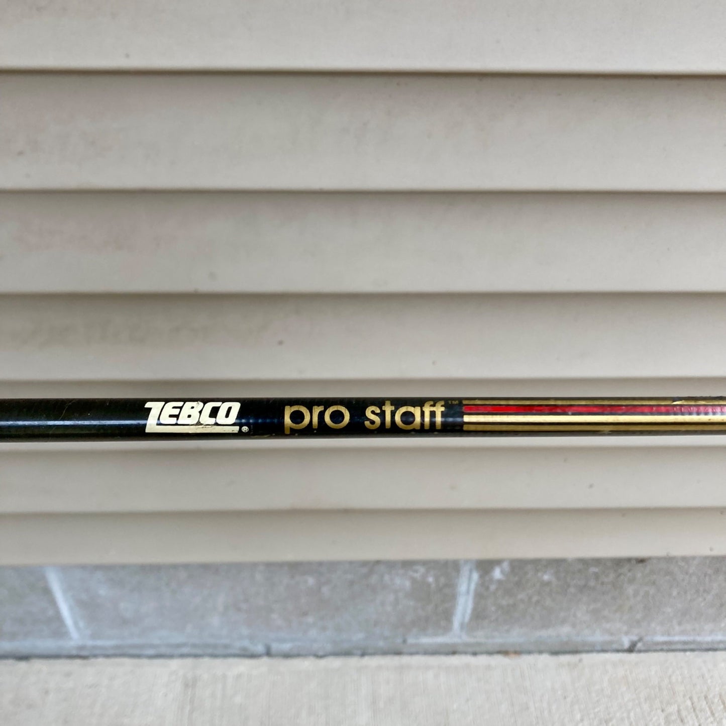 Vintage Zebco Pro Staff Bait Casting Rod PSC 56M 5'6" Graphite 1980's Fishing
