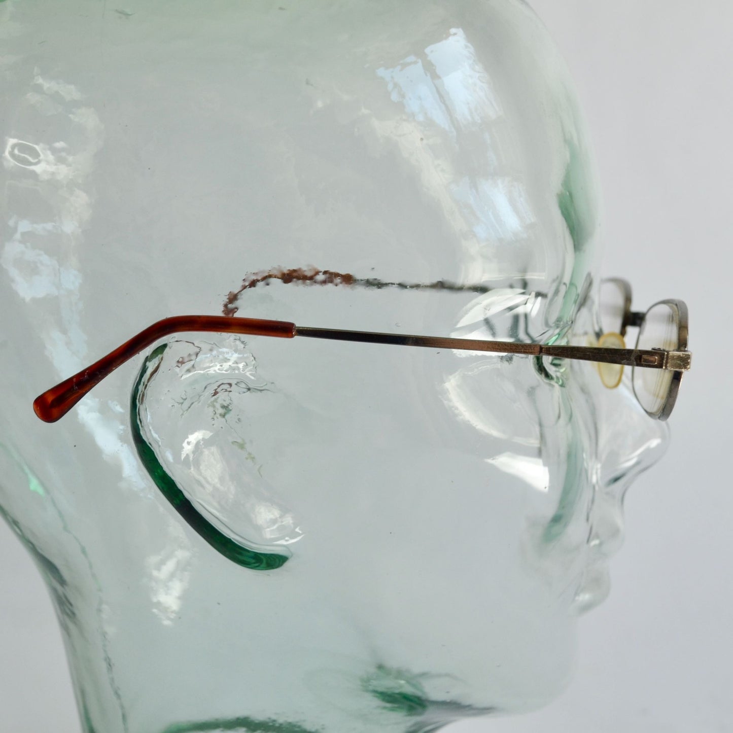 Vintage Reading Eyeglasses Magnifying Cheaters Glasses Metal Frame