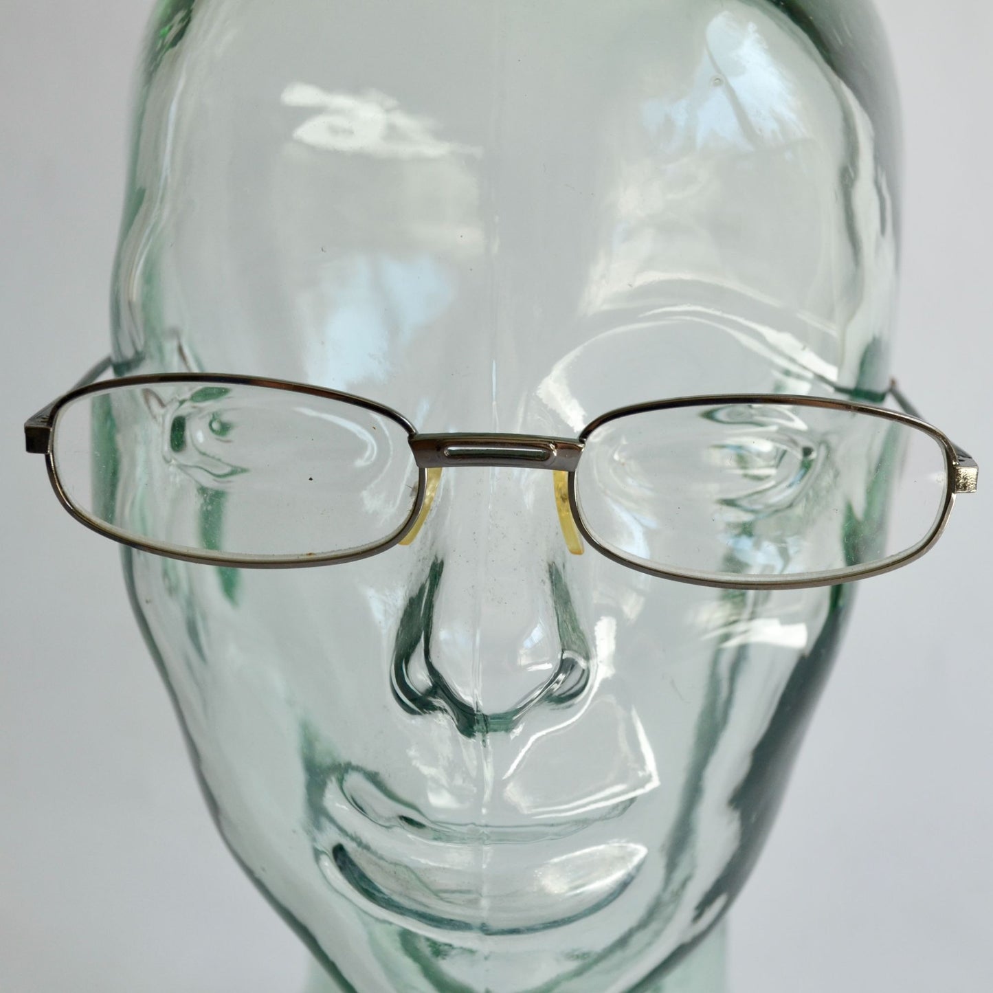 Vintage Reading Eyeglasses Magnifying Cheaters Glasses Metal Frame