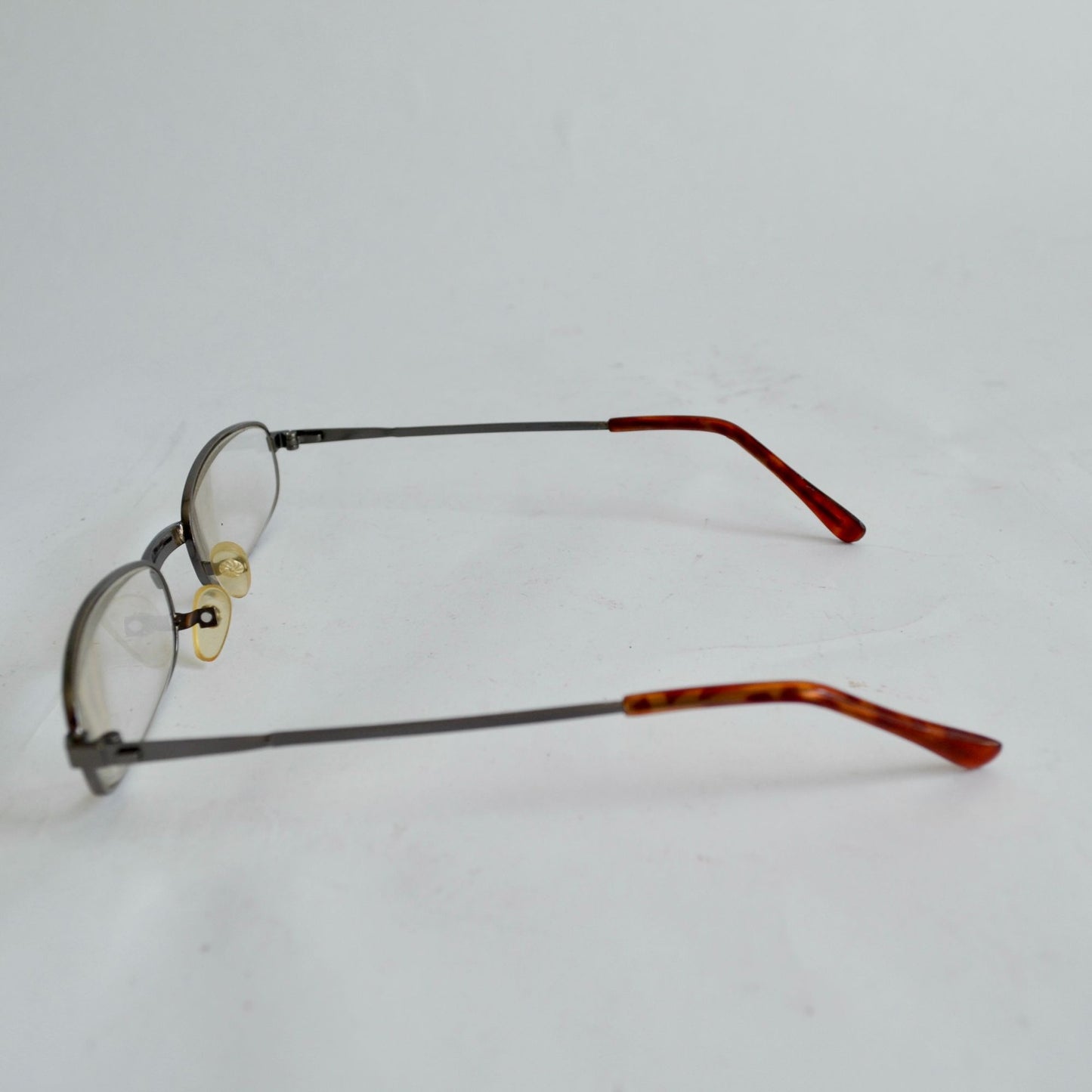 Vintage Reading Eyeglasses Magnifying Cheaters Glasses Metal Frame