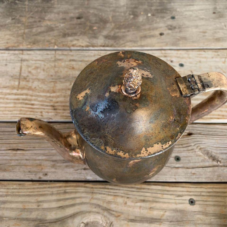 Paul Revere Reproduction Pineapple Top Teapot Silver