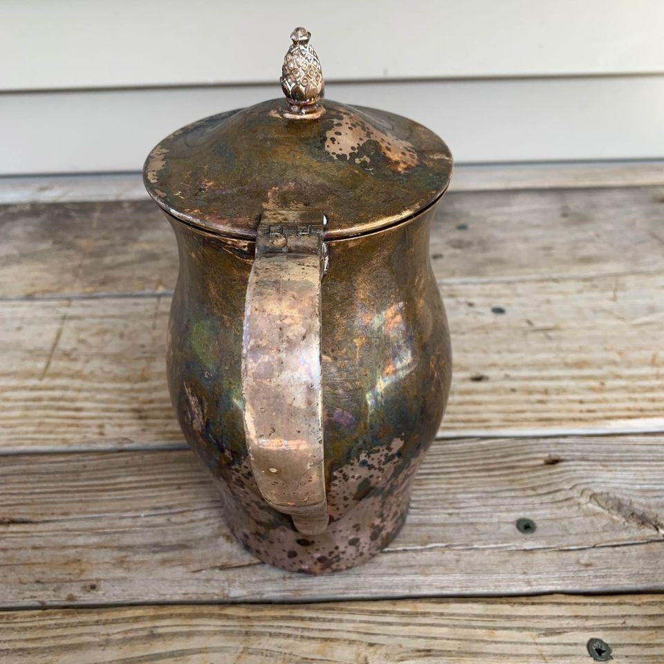 Paul Revere Reproduction Pineapple Top Teapot Silver