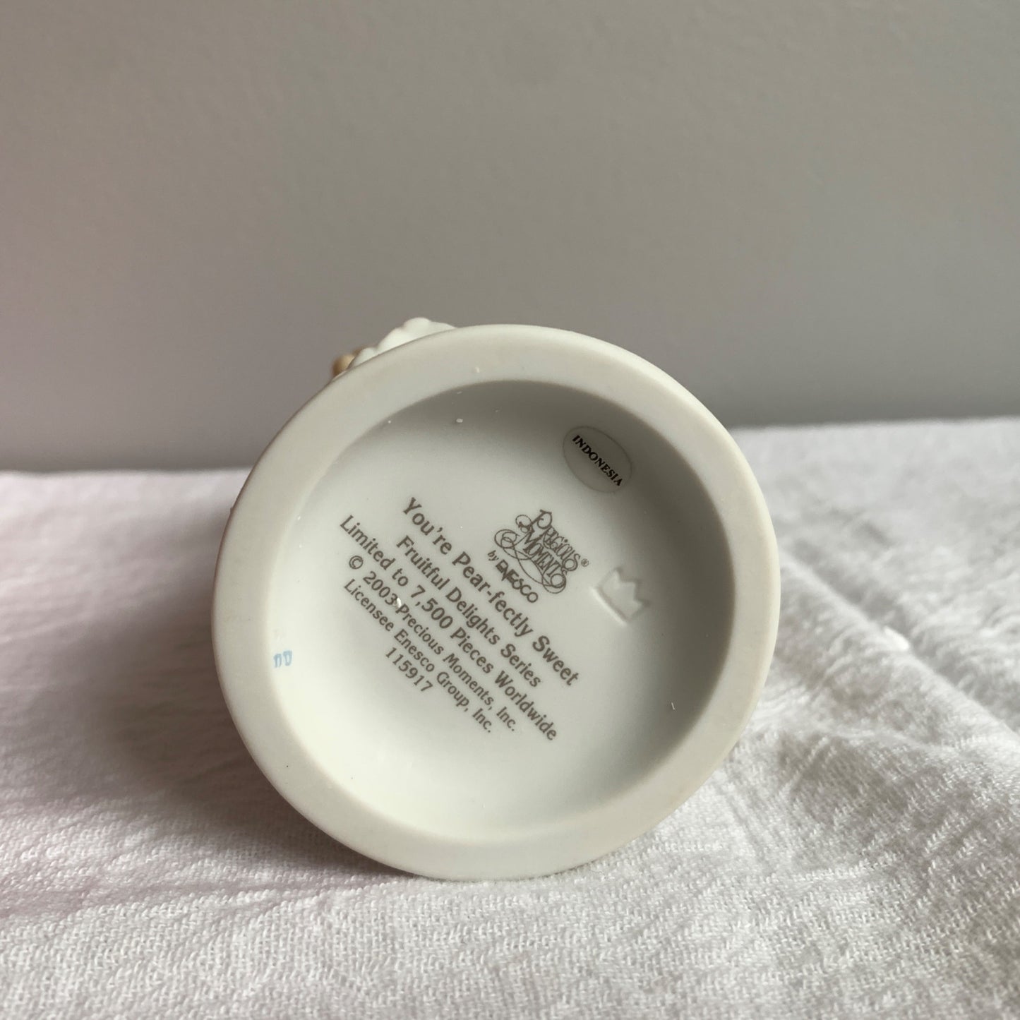 Precious Moments 115917 You're Pear-fectly Sweet Fruitful Delights Figurine