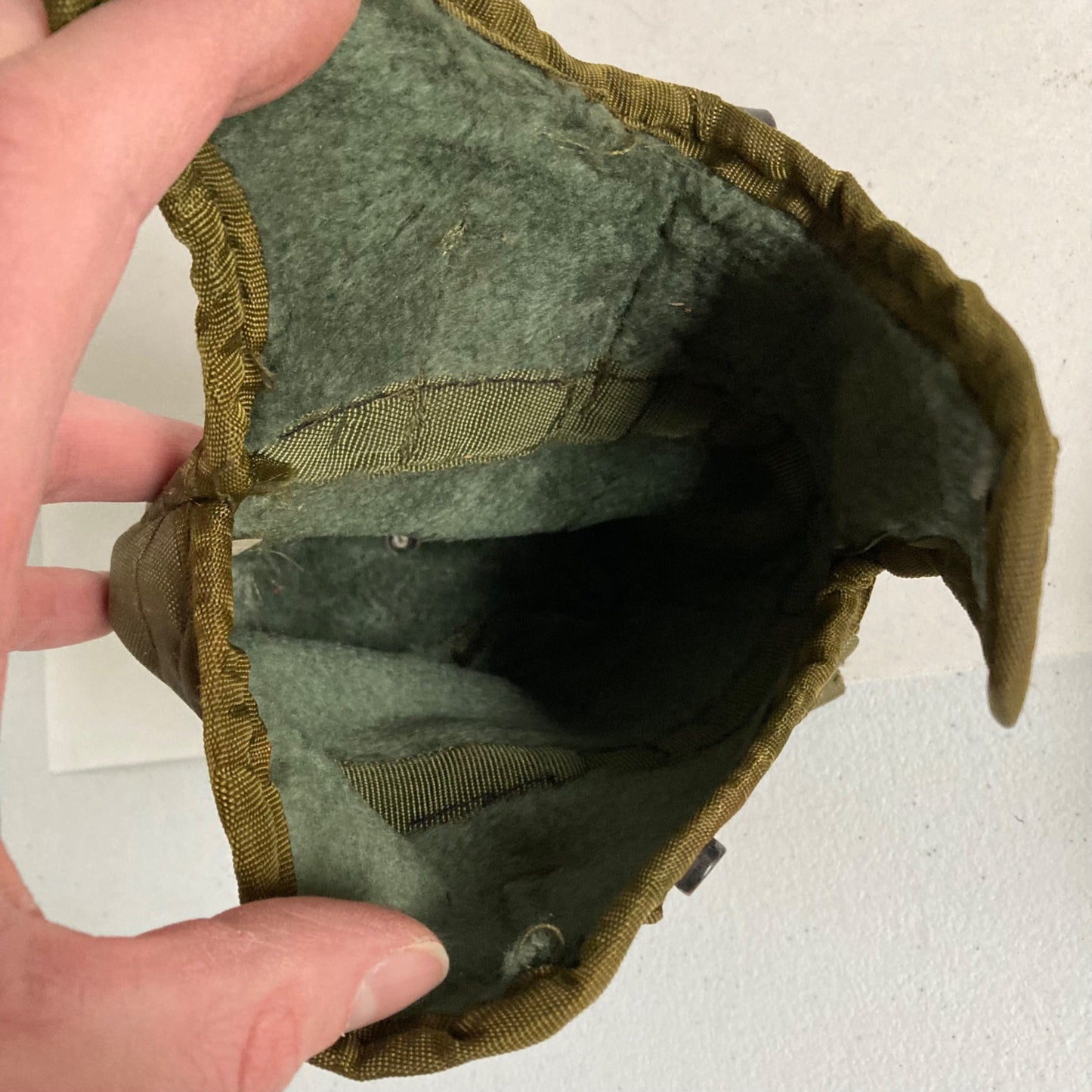 USGI Canteen Pouch w/Canteen Vintage OD Green Army USMC