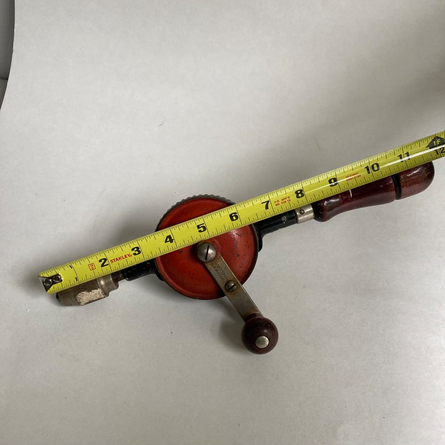 Vintage Craftsman 1071 Egg Beater Drill Hand Drill USA