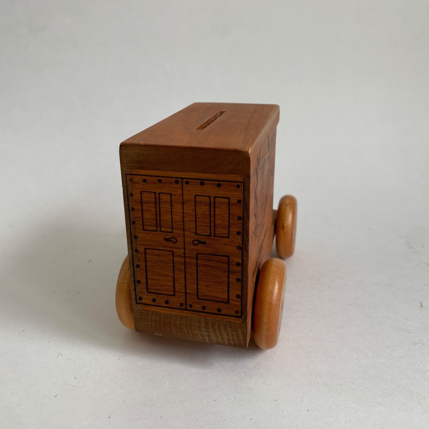 1979 Toystalgia Wooden Bank Truck Pillar Credit Union