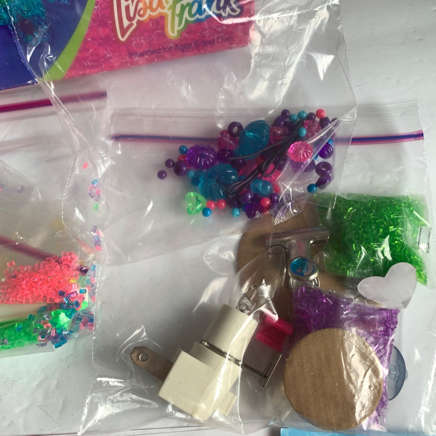 LISA FRANK Vintage Crystal Crafts Kit