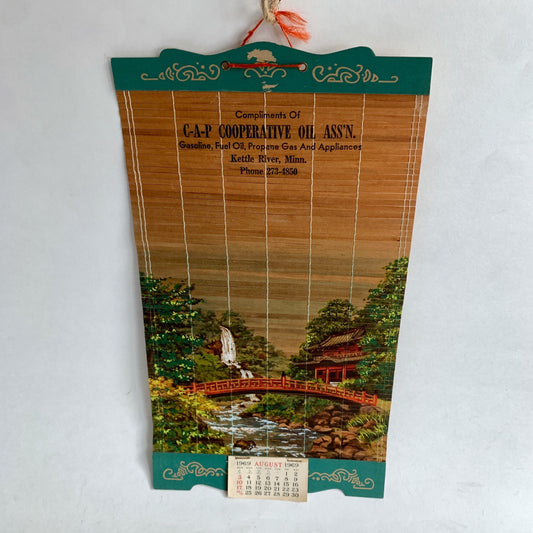 1969 C-A-P Cooperative Oil Association Calendar