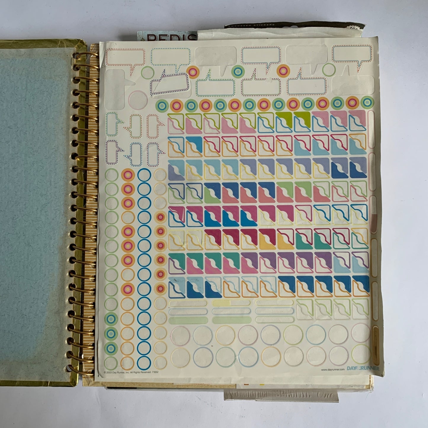 Vintage Scrapbooking Stickers Album