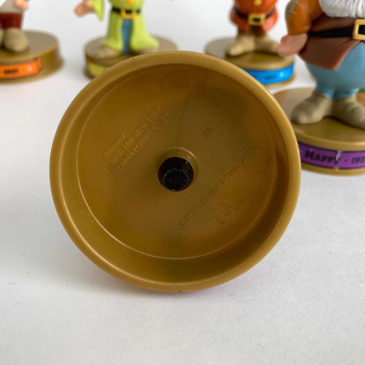 2002 Disney McDonalds Snow White 7 Dwarves Witch Happy Meal Toys