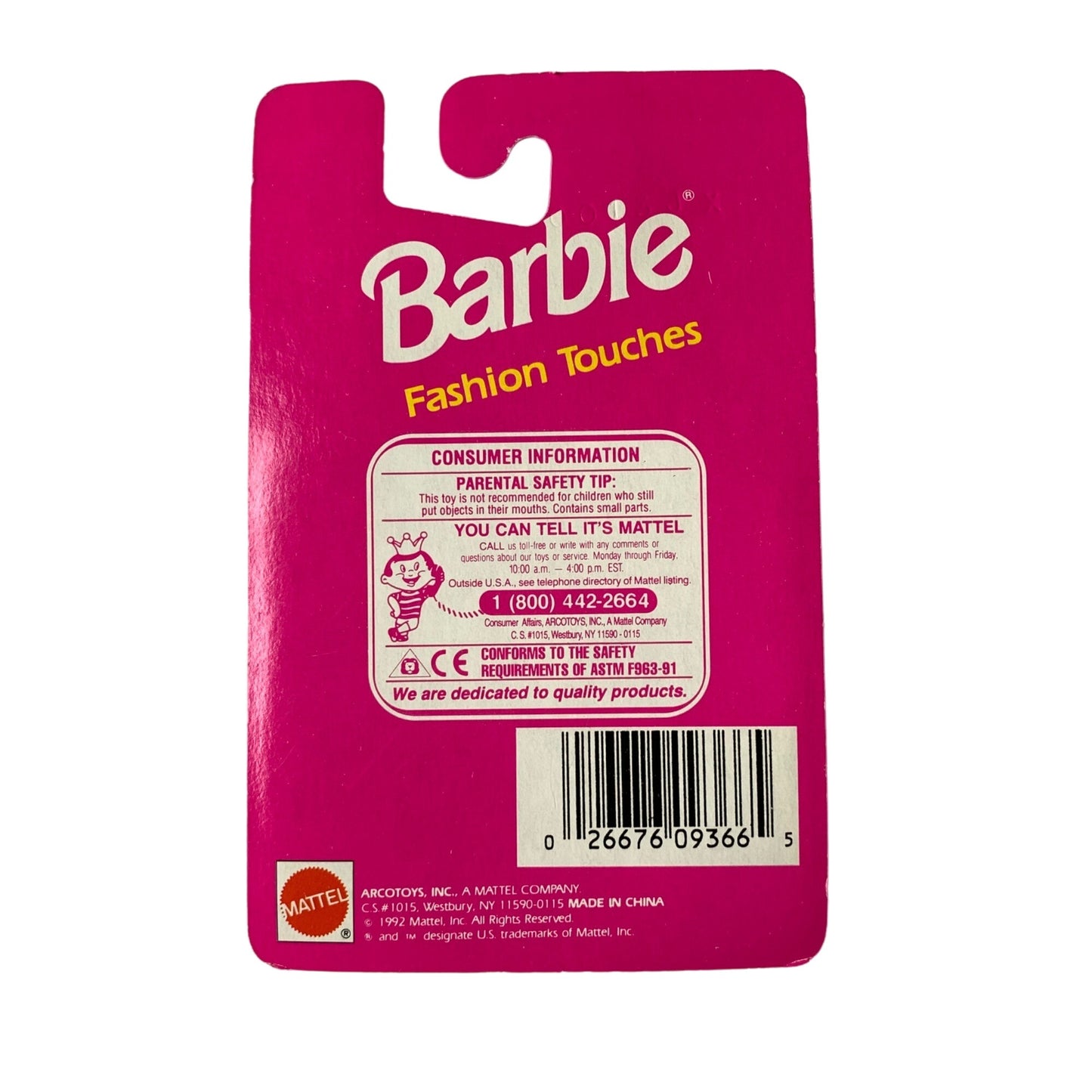 Barbie 1992 Fashion Touches Teal Hat Sunglasses Accessories Vintage New 9366