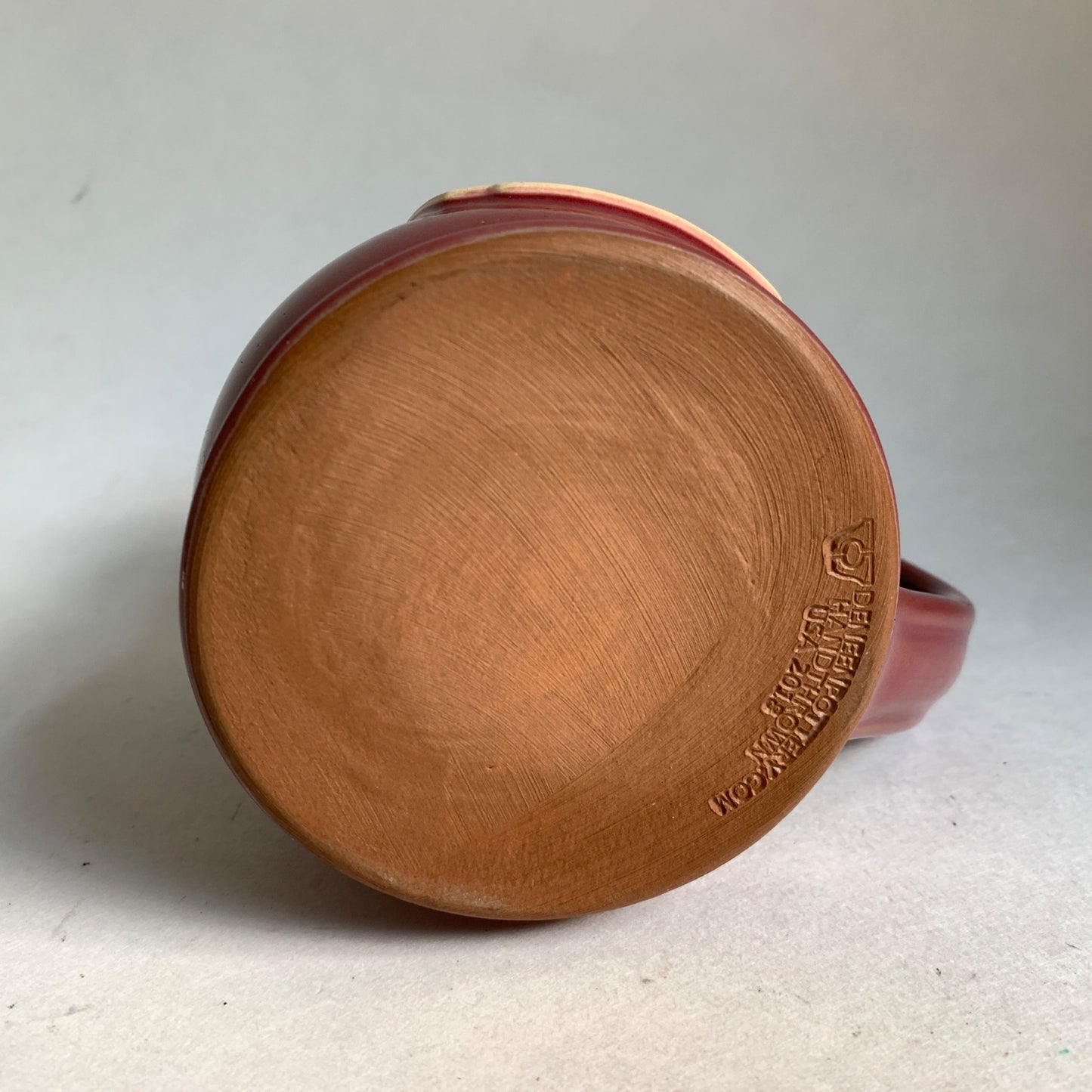 Deneen Pottery The Candlelight Inn Red Wing Minnesota Ceramic Coffee Mug