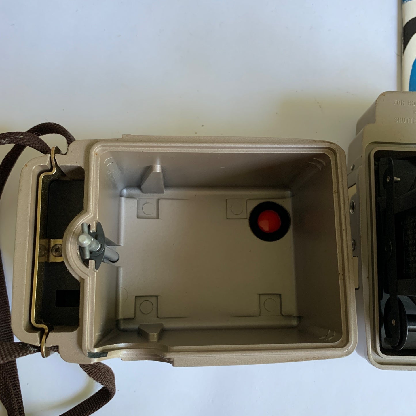 Kodak Brownie Bulls-Eye Camera Outfit In Box Flash Bulbs Leather Case