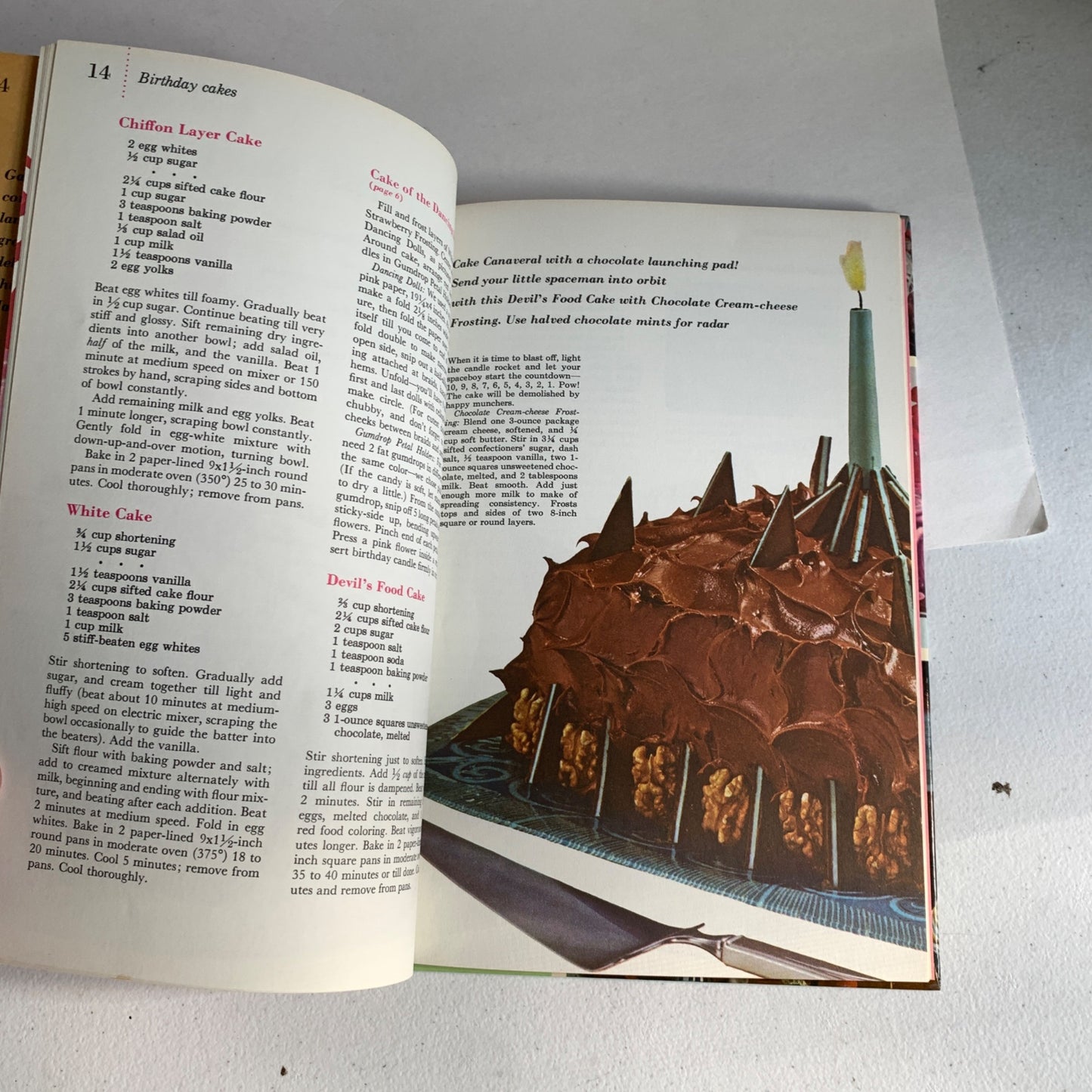 1963 Better Homes & Gardens Birthdays and family Celebrations Book