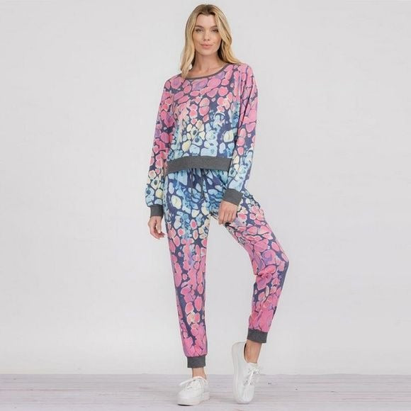 Women’s Bubblegum Colors Loungewear Joggers