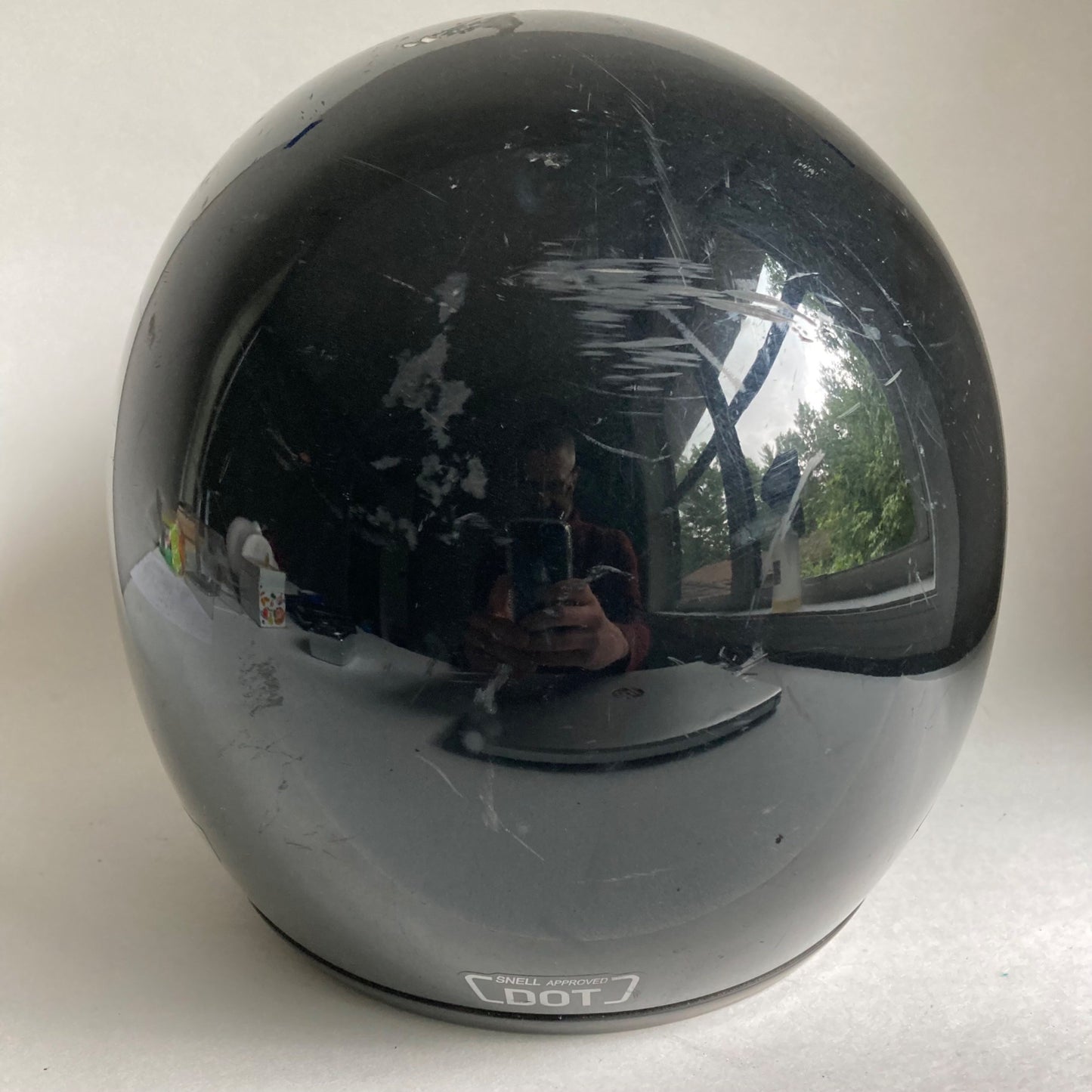 HJC CL-5 Motorcycle Helmet Black DOT Size LARGE