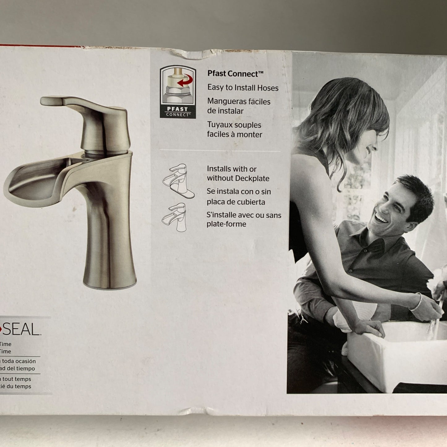 Pfister Aliante LF-042-ATKK Single Control Lavatory Faucet New in Box Brushed Nickel