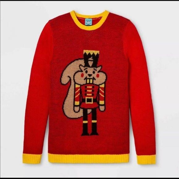 New Chipmunk Nutcracker Ugly Christmas Sweater