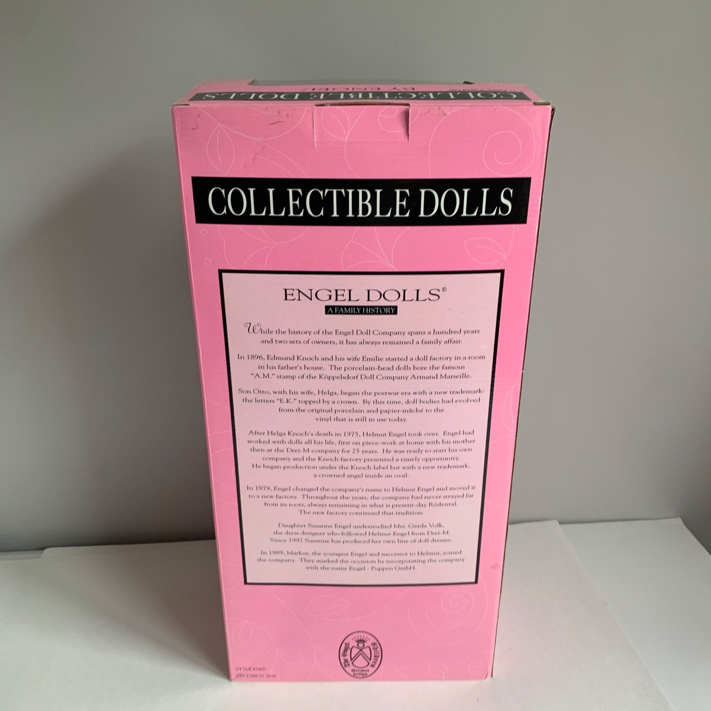 Collectible Dolls by Engel Vintage Doll German Made with Box