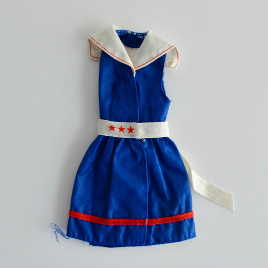 Mattel My First Barbie Easy On Fashions Sailor Dress 2119 1985