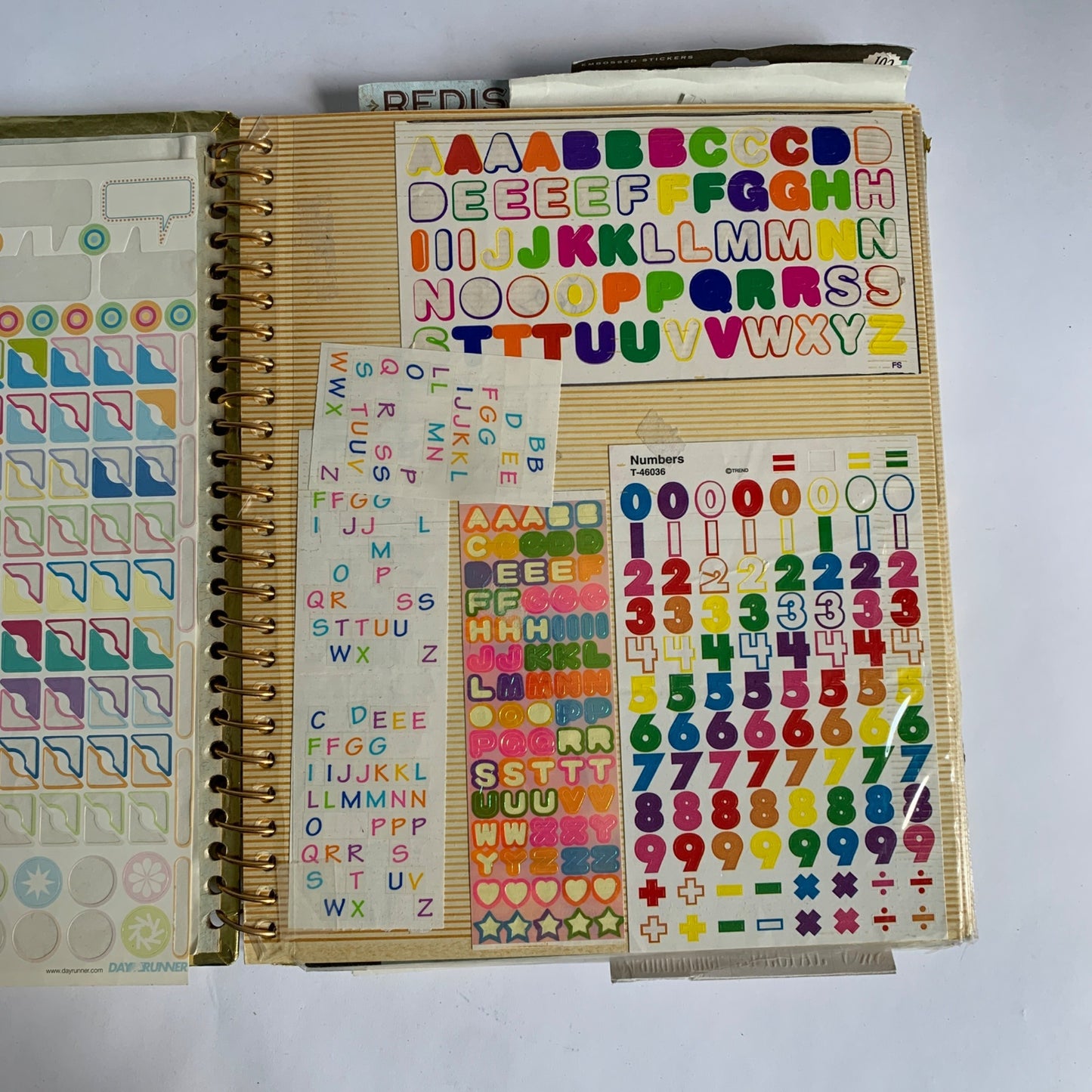 Vintage Scrapbooking Stickers Album