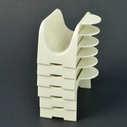 Tupperware Vintage Taco Holders Set Lot of 6 2201