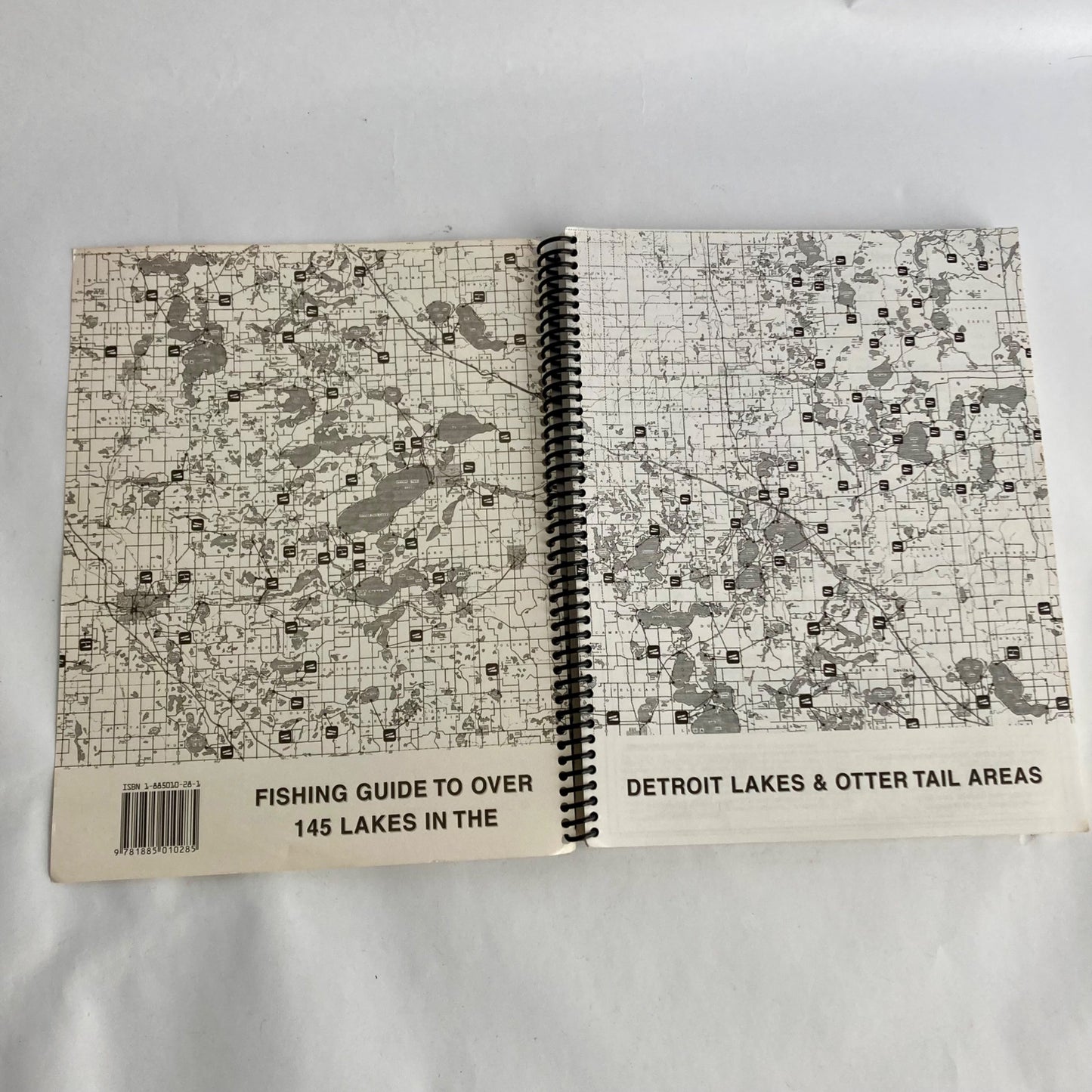 Sportsman's Connection Detroit Lakes & Otter Tail Area Fishing Map Guide Book MN