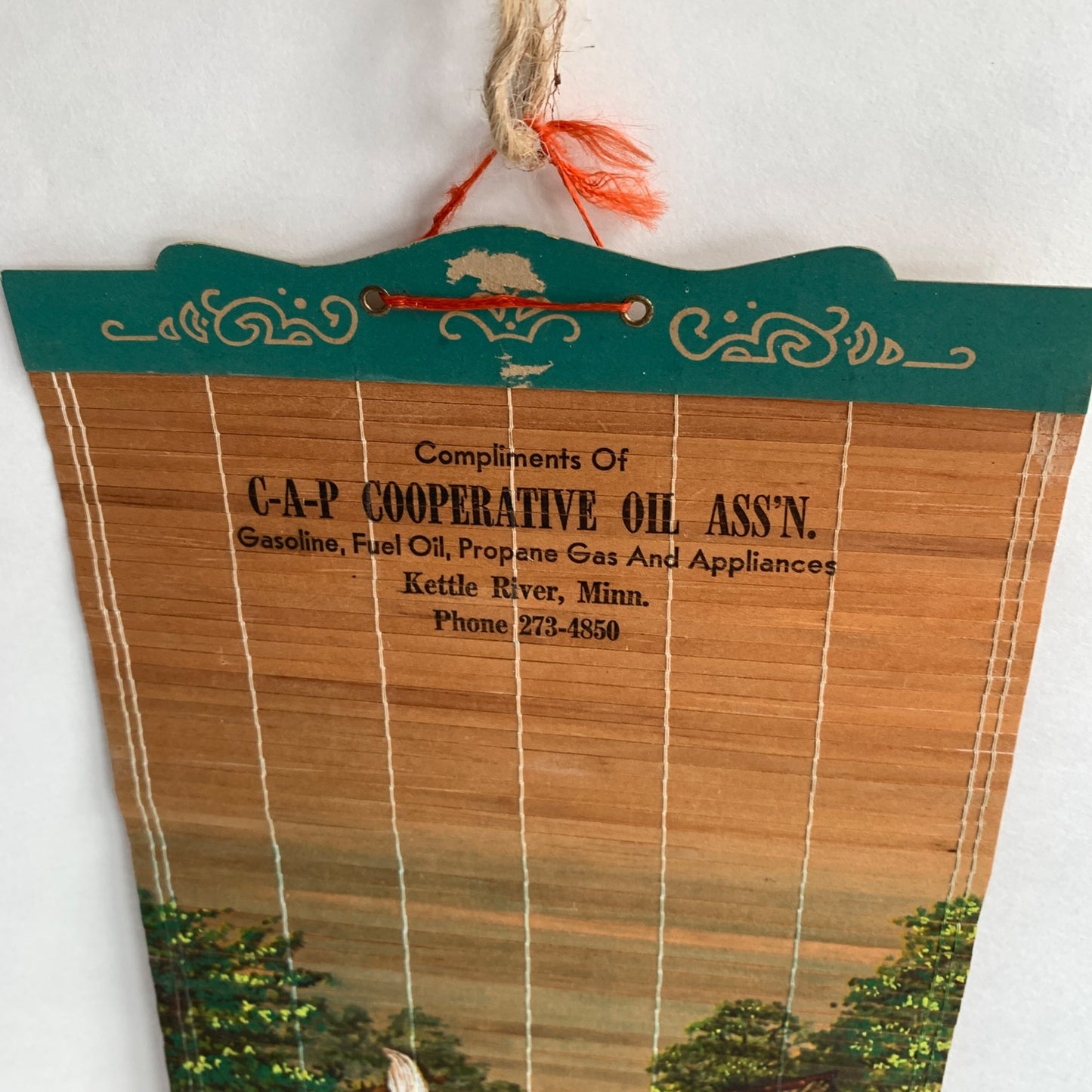 1969 C-A-P Cooperative Oil Association Calendar