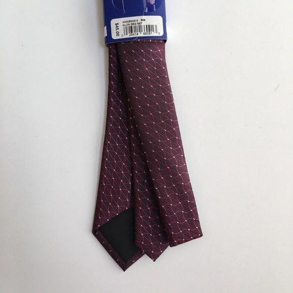 Apt. 9 Skinny Tie & Pocket Square Set New