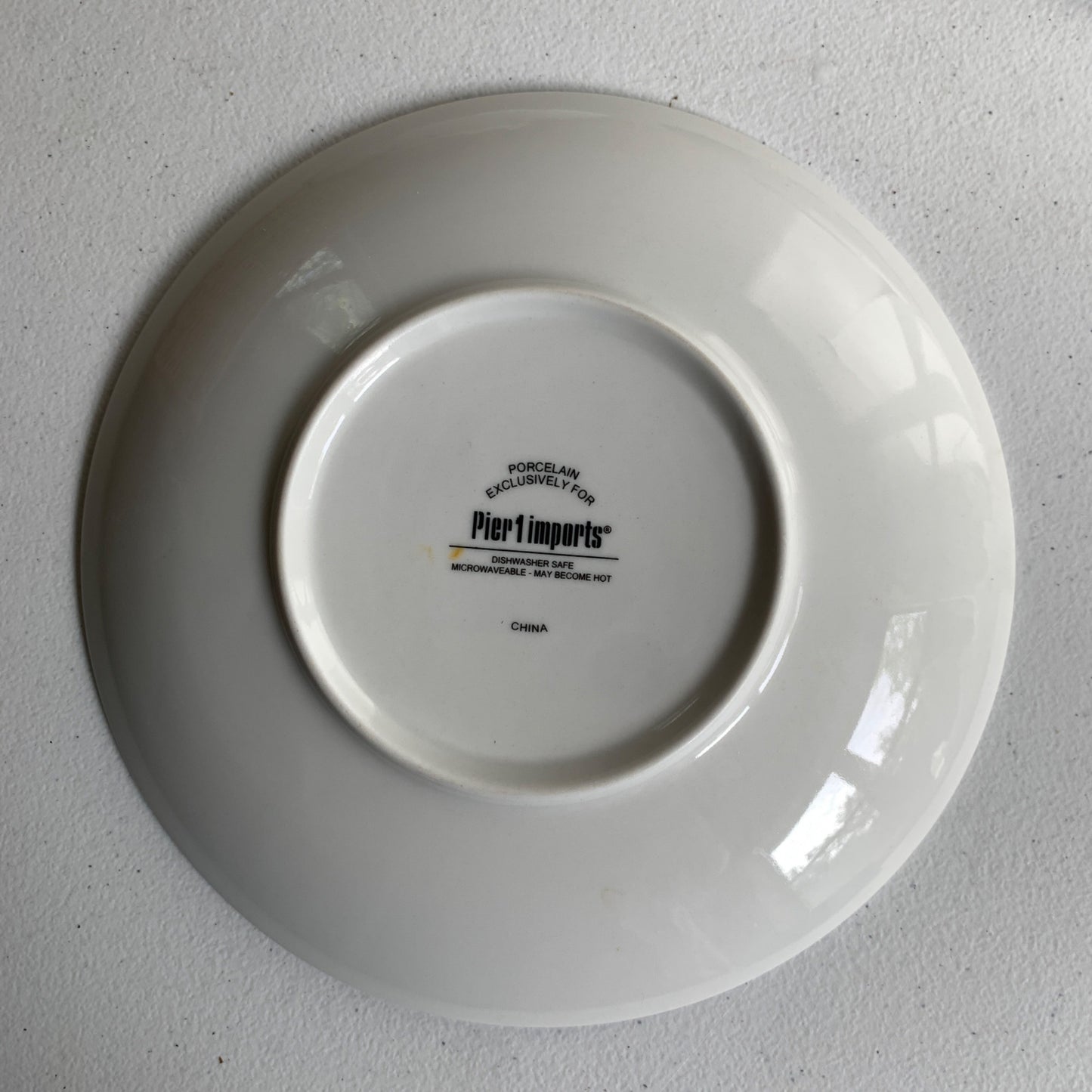 Pier 1 Imports Floral Salad Luncheon Plates