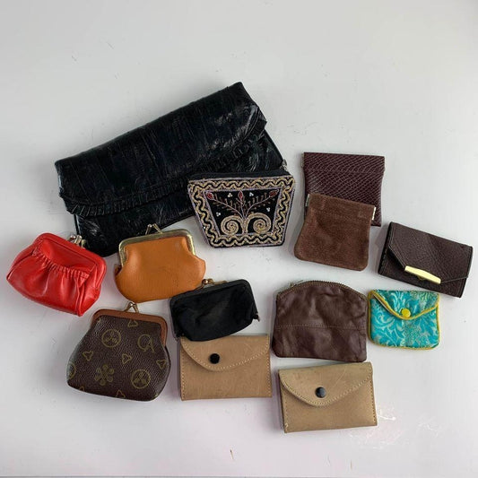Large Lot of Vintage Women’s Coin Purses