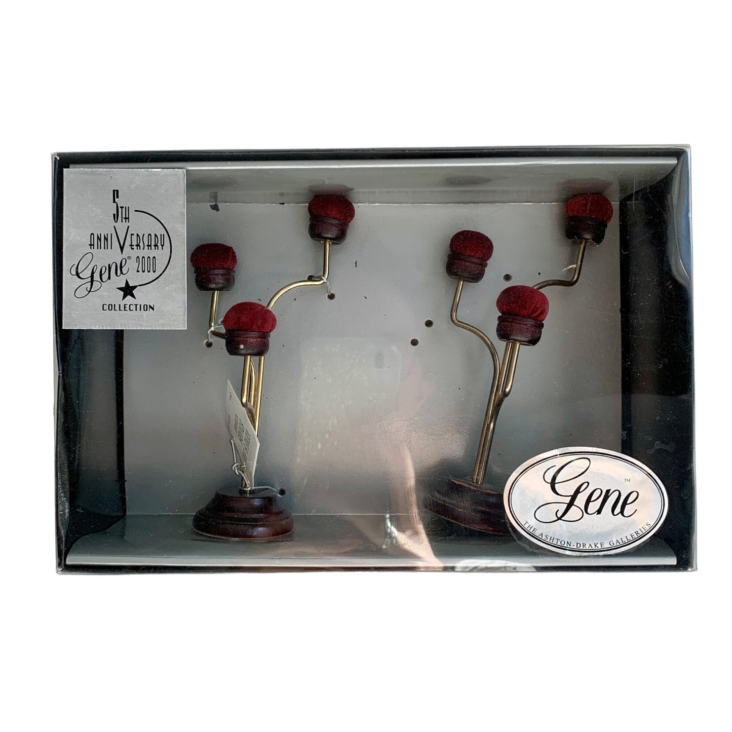 2000 Ashton Drake Gene Doll 5TH Anniversary HAT STANDS