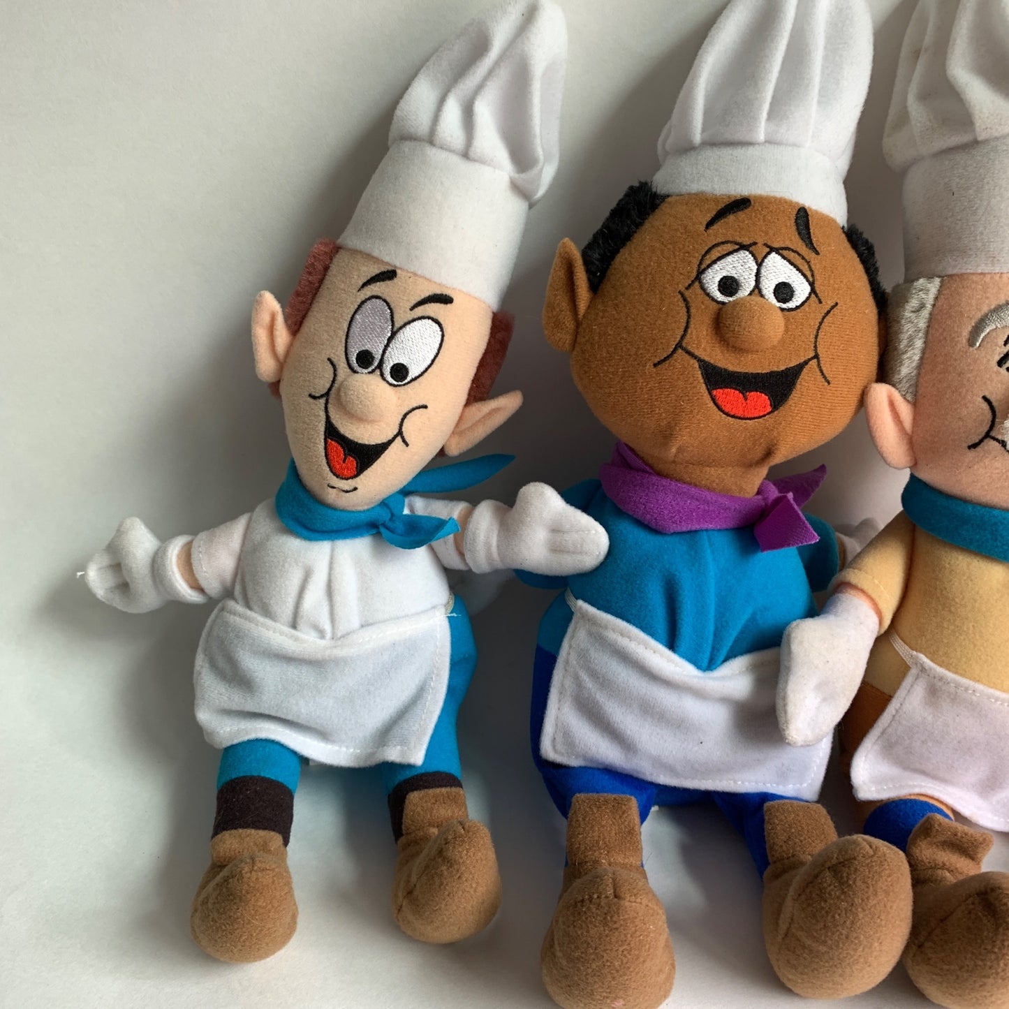 2001 Keebler Elves Plush Animal Fair Dolls Set of 3