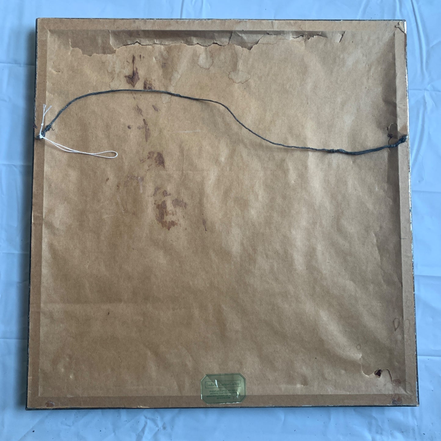 P Buckley Moss Night Before Christmas Lithograph Signed Numbered Framed