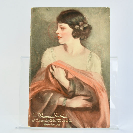 Woman's Institute of Domestic Arts & Sciences Booklet Magazine 1921 Antique