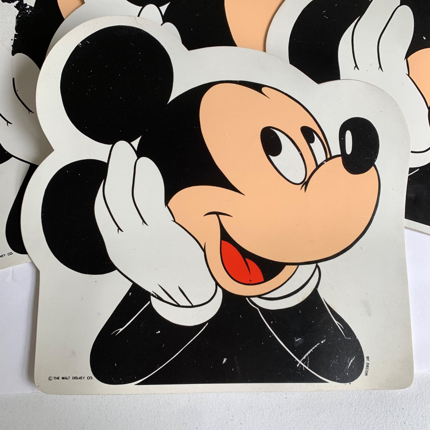 Vintage | Disney by Decor Mickey Mouse Vinyl Placemats Set of 4