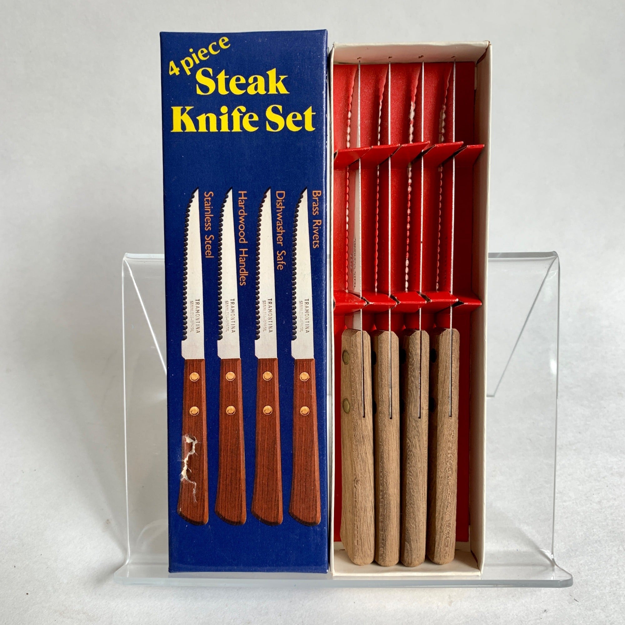 Tramontina 4 Piece Steak Knife Set