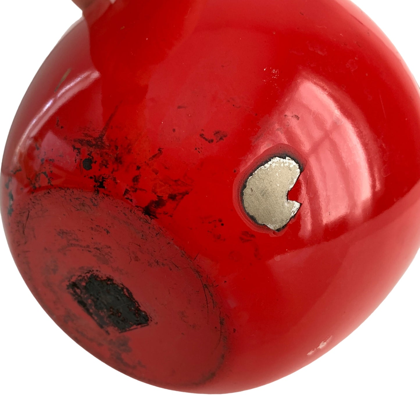 Kitchen Concepts Vintage Red Enamel Apple Tea Kettle