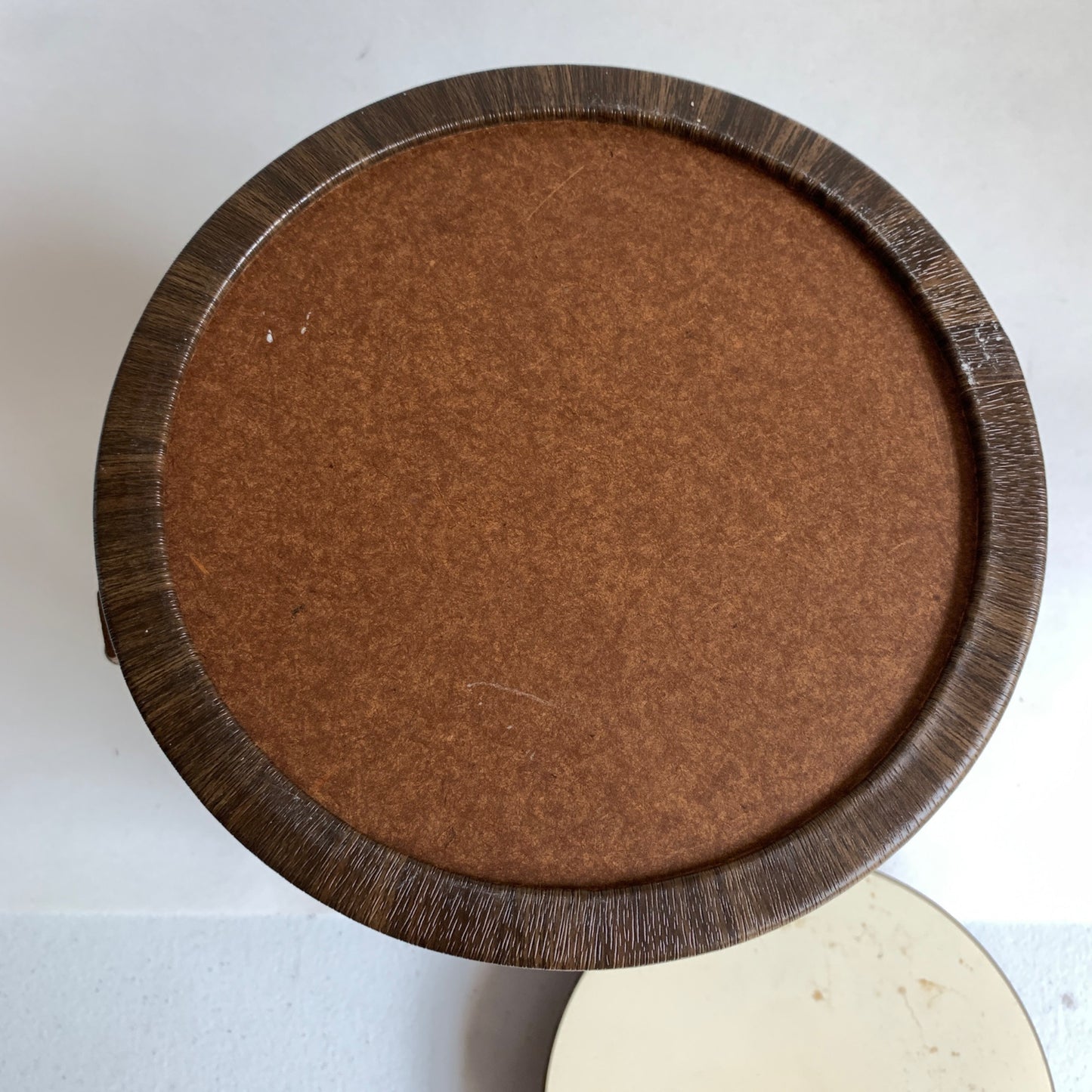 Vintage | Faux Wood Grain MCM 1970s Ice Bucket