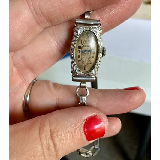 Bulova 1924 Women's Antique 14K Gold Filled Wind Up Watch