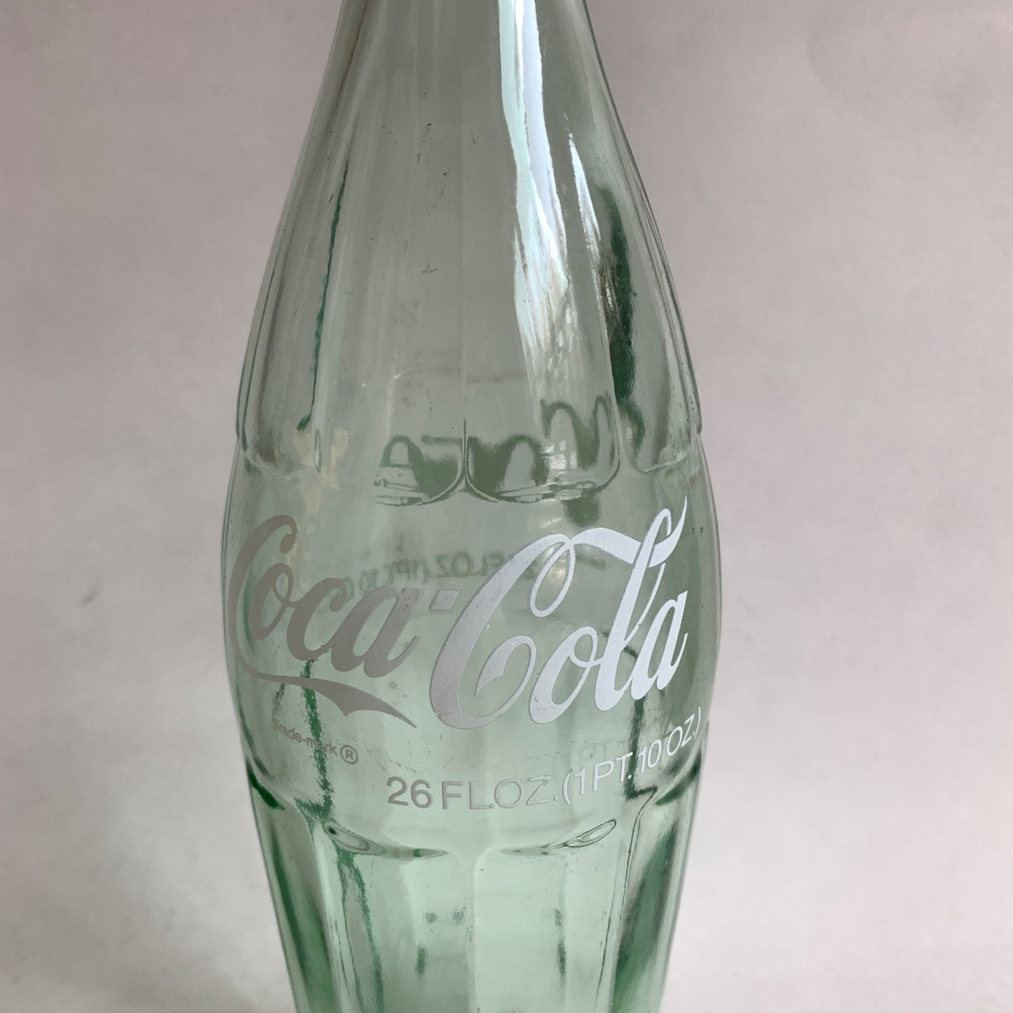Vintage Coca Cola Coke 26 oz Grand Rapids Michigan Green Bottle Glass