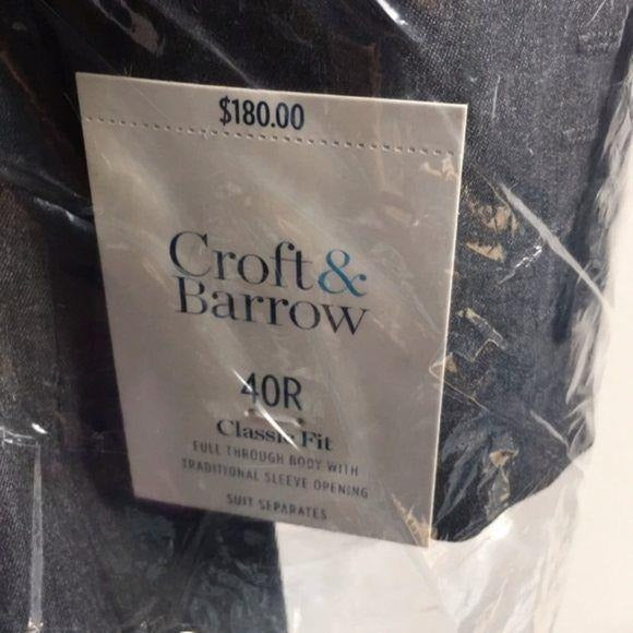 New Croft & Barrow Stretch Classic Fit Suit